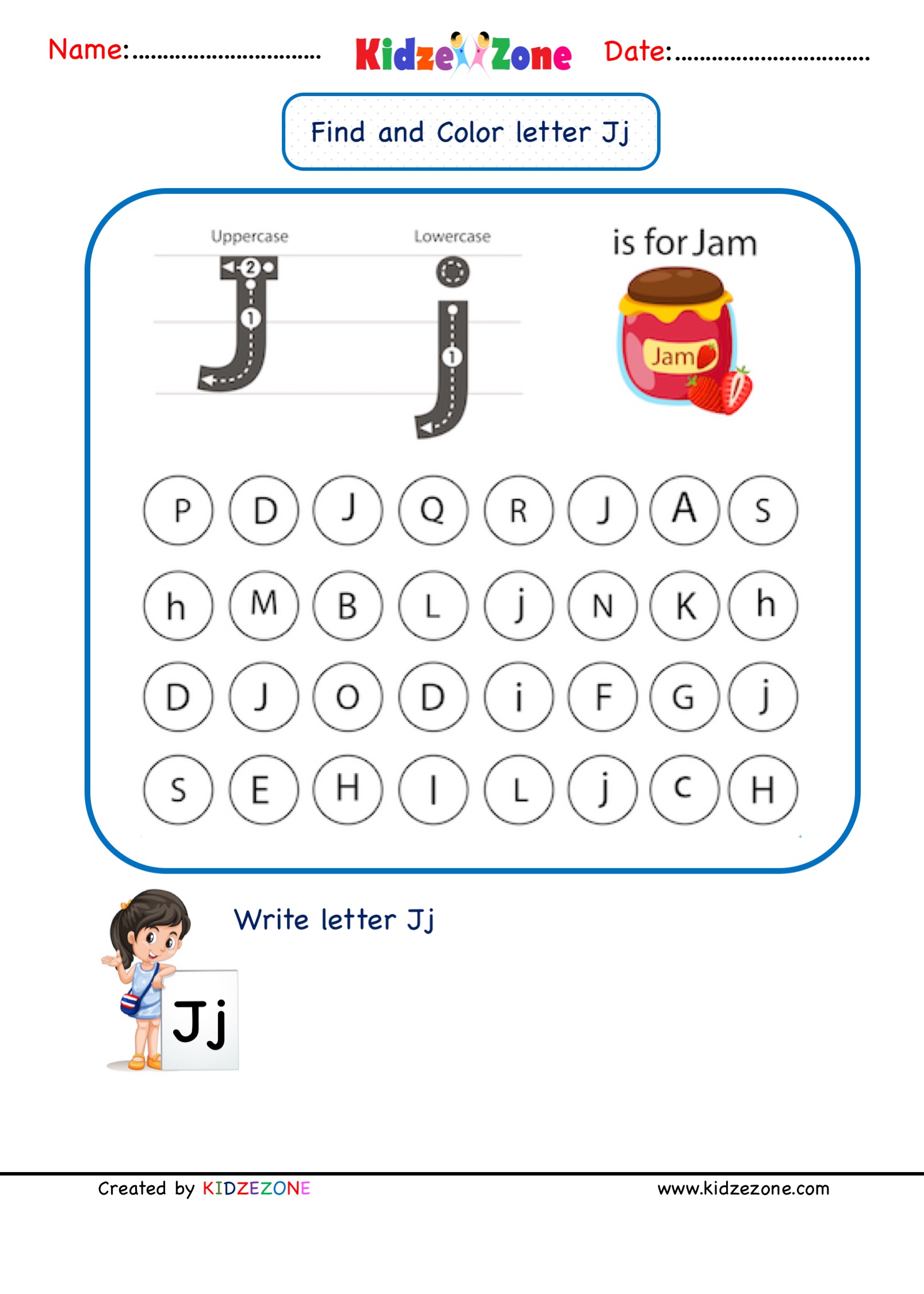 kindergarten-j-words