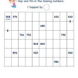 Math Number worksheets skip counting by 8, range 568 to 1000