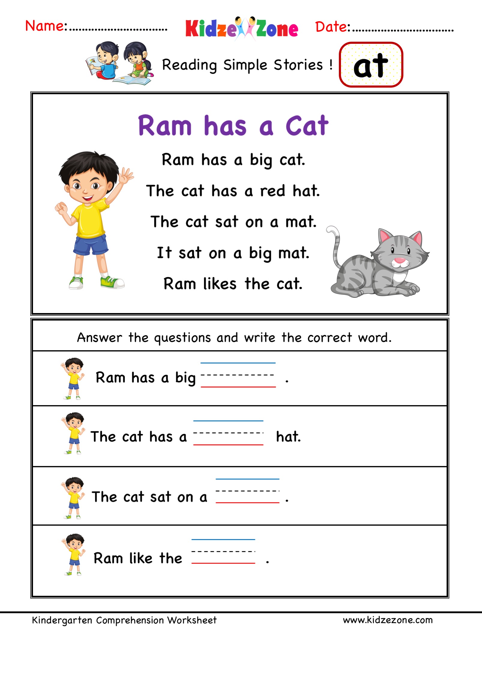 kindergarten-worksheets-at-word-family-comprehension-4-phonics-prep