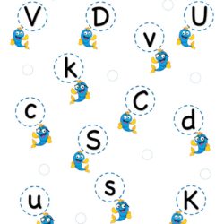 Expand child ability for early letter recognition with help of simple letter reading and matching worksheets. Fun worksheets to practice matching lower case to upper case letters.