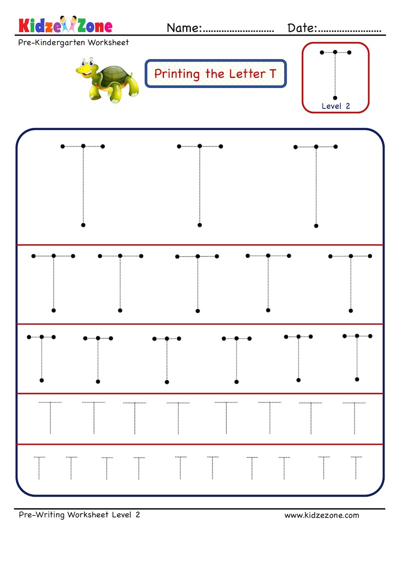 letter t worksheets for preschool Letter worksheets kindergarten ratings