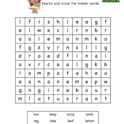 Searching Letter L words in the grid full of letters of words.