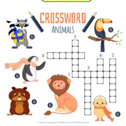 Animal Crossword Puzzle 15
