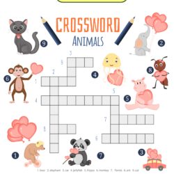 Animal Crossword Puzzle 20
