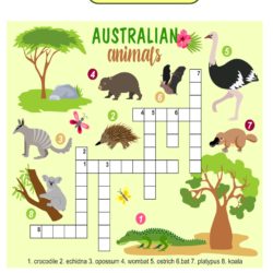 Animal Crossword Puzzle 4