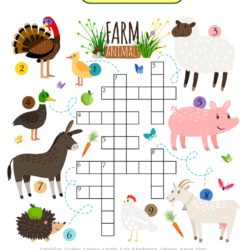Animal Crossword Puzzle 8