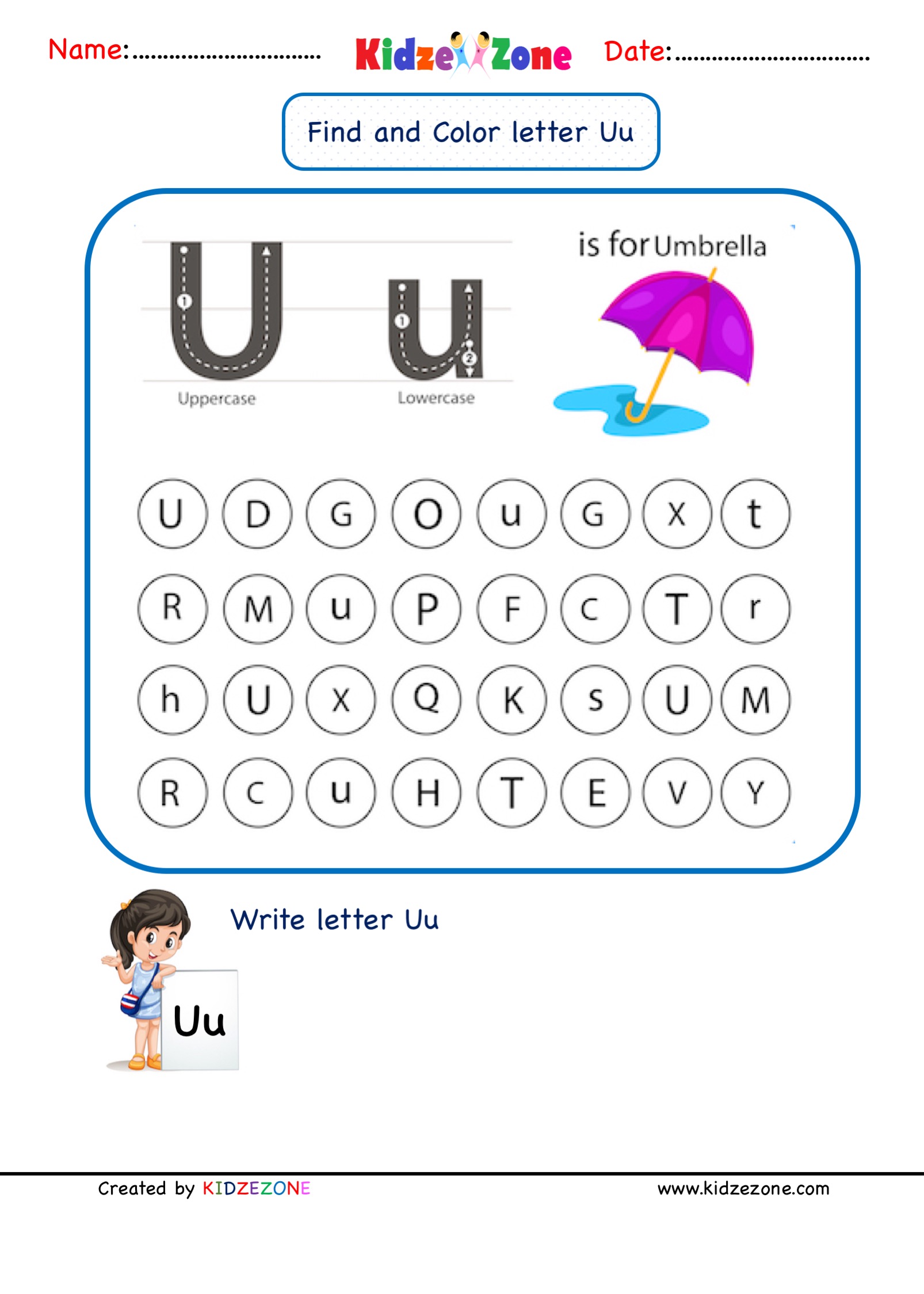 kindergarten-letter-u-worksheets-find-and-color-kidzezone
