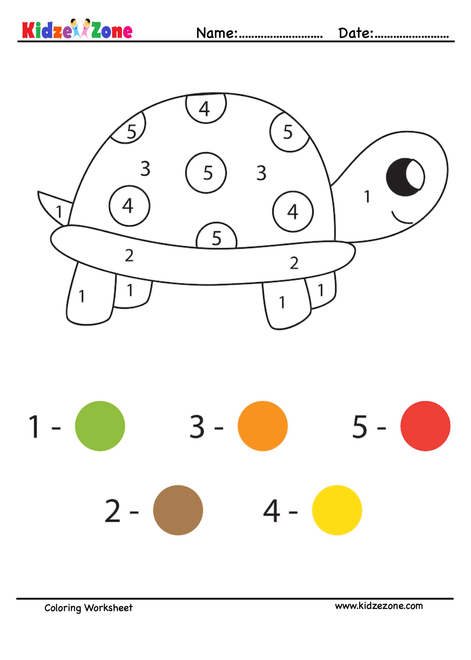 coloring-a-cute-turtle-worksheet-kidzezone