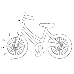Join the dots Bike Worksheet