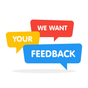 We Love to hear your feedback